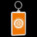 One Great Work Keychain – Orange