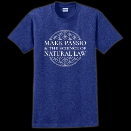 MP Science Of Natural Law T-Shirt – Antique Royal Blue