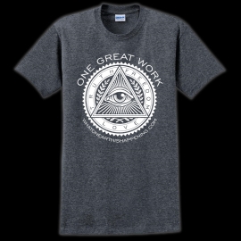 One Great Work T-Shirt – Dark Heather
