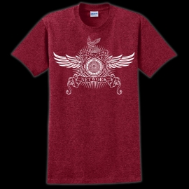 One Great Work Network T-Shirt – Antique Cherry Red